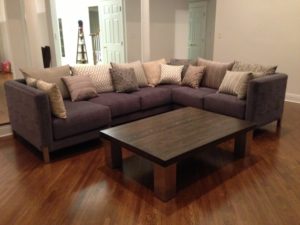 Custom sectional sofa