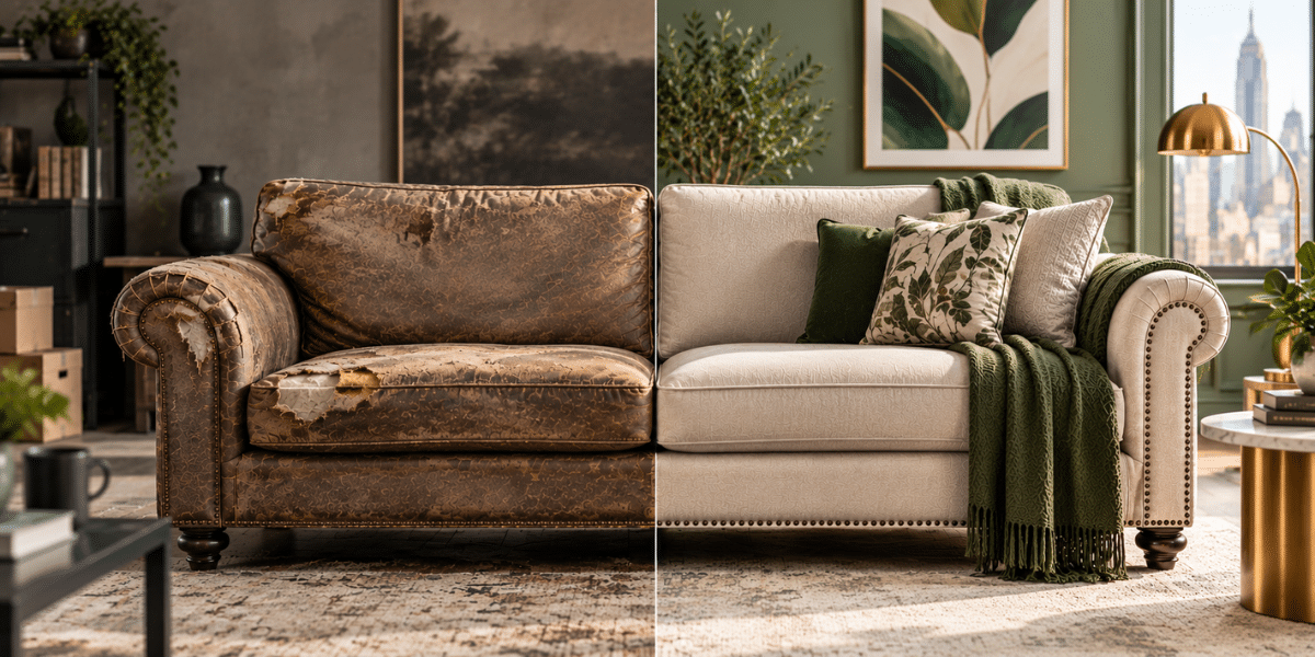 sofa reupholstery NYC