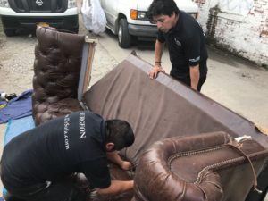 Restoration hardware sofa disassemble