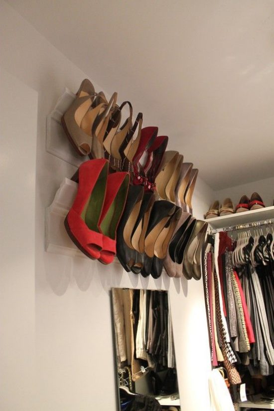 Crown Molding Shoe Rack