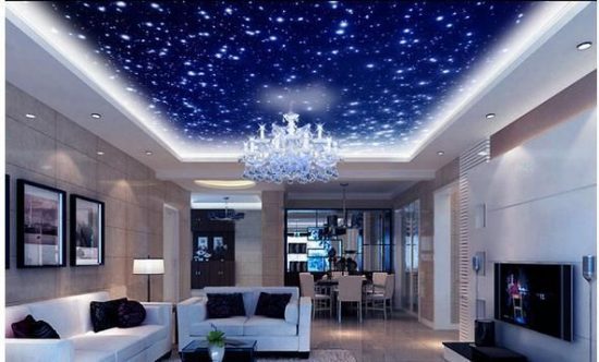 design trends 2018 ceiling wallpaper