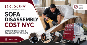 sofa disassembly cost NYC